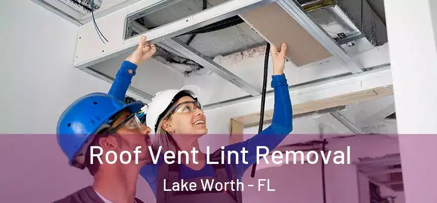  Roof Vent Lint Removal Lake Worth - FL